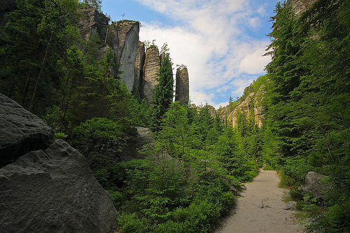 Скалы Адршпач-Теплице